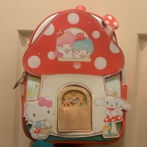 Hello Kitty & Friends Mushroom Mini Backpack